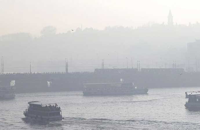 İstanbul’da bazı vapur seferlerine sis engeli