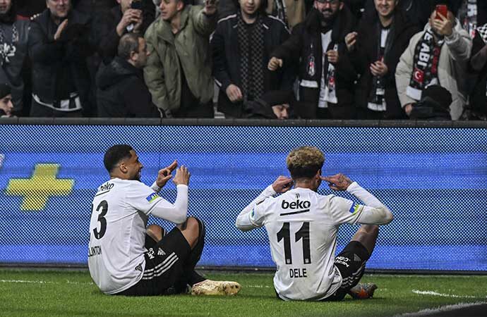 Beşiktaş üç golle galibiyet serisini sürdürdü