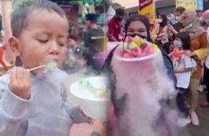 Endonezya’da sıvı nitrojenli atıştırmalık yiyen 25 çocuk hastanelik oldu