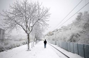 Meteoroloji’den ‘yoğun kar yağışı’ uyarısı