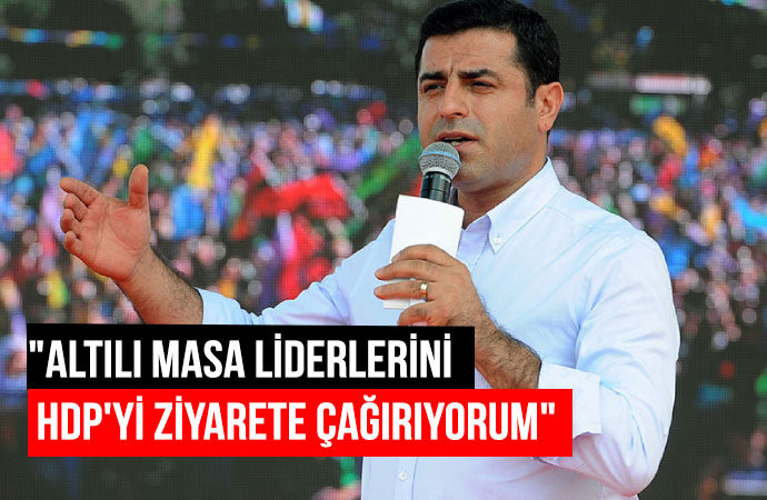 Selahattin Demirtaş: HDP ortak adaydan kaçmadı, ki halen de kaçmıyor