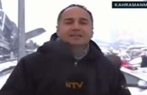 NTV canlı yayınında arka plandaki depremzedelerin seslerini kestiler
