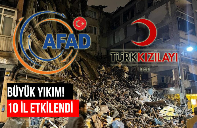 AFAD ve Kızılay’dan uluslararası acil çağrı