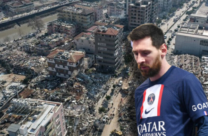Lionel Messi’den depremzedeler için bağış çağrısı