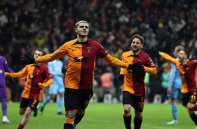 Geriden gelen Galatasaray Trabzon engelini de geçti! Lider seriye devam dedi