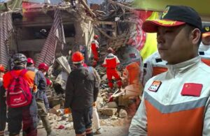 Çinli arama-kurtarma gönüllüsü: Binalar kağıt gibi çökmüş
