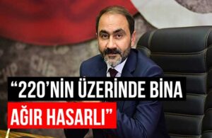 CHP Elazığ İl Başkanı Duran isyan etti! “Derhal afet bölgesine alınmalı”