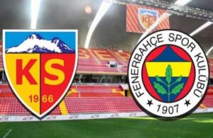 Kayserispor’dan Fenerbahçe açıklaması: Futbol dışı güçler!