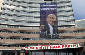 CHP Genel Merkezi’nde yeni afiş! “Ben Kemal, geliyorum”