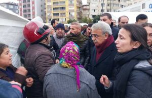 Deprem bölgesine giden Mithat Sancar: Devlet ve iktidar yok burada