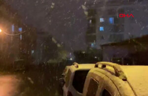 Lapa lapa yağıyor! İstanbul’da kar yağışı başladı