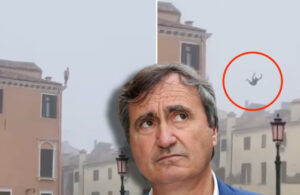 Venedik Belediye Başkanı Brugnaro’nun asabını bozan atlayış! “Aptallık sertifikası verilmeli”