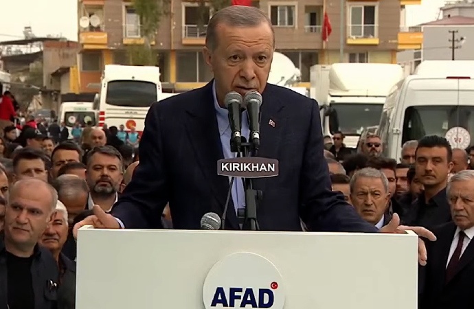 Erdoğan bir kez daha helallik istedi