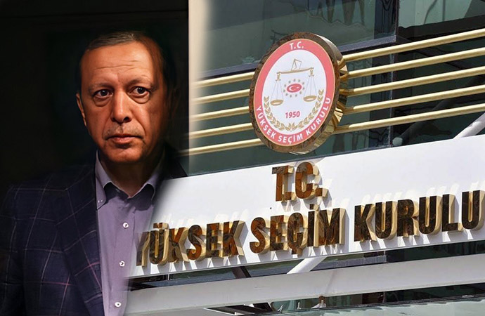 YSK Erdoğan’ın Anayasa’ya aykırı adaylığını kabul etti