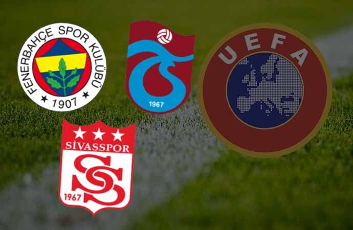 UEFA’dan Fenerbahçe, Trabzonspor ve Sivasspor’a ceza yağdı!