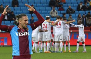 Trabzonspor 726 gün sonra evinde kaybetti