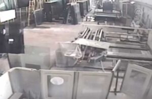 7,6’lık depremin vurduğu cam fabrikasının görüntüleri ortaya çıktı