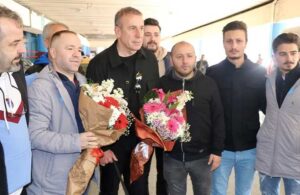 Trabzonspor Abdullah Avcı’ya çiçekler ve özel kliple veda etti