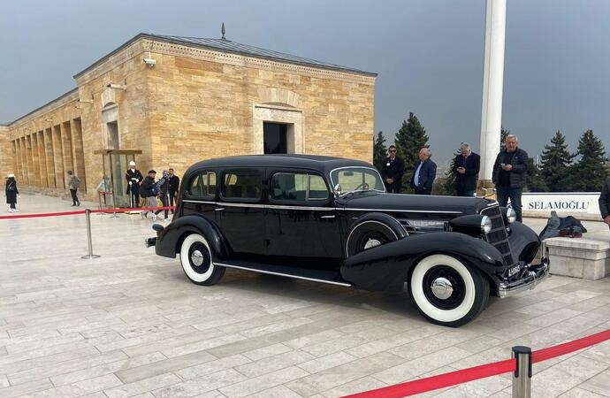 Atatürk’ün Cadillac’ı restore edildi