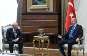 Erdoğan ve Bahçeli’den Saray’da 1 saatlik görüşme