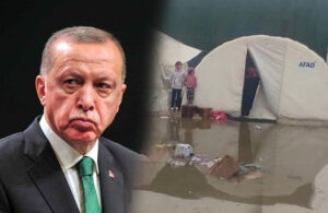 Şaka gibi! Şanlıurfa selde boğulurken Erdoğan afet hazırlıklarını anlattı