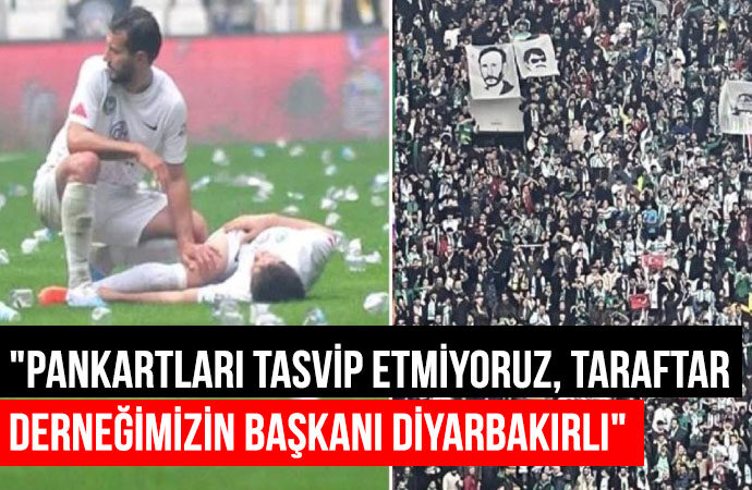 Bursaspor’dan Amedspor cezası açıklaması: Sahaya taraftar girmedi, herhangi bir futbolcunun burnu kanamadı