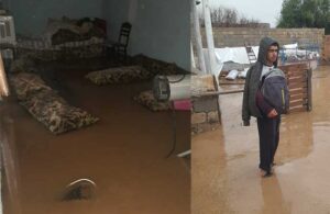 Selin vurduğu Mardin’de evler ve okullar sular altında kaldı