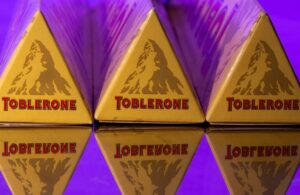 Toblerone logosunda zorunlu değişiklik