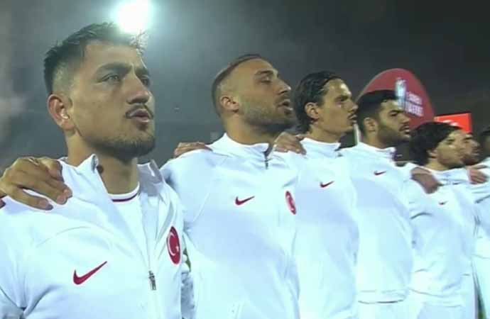 Saygısızlık! Ermenistan Türkiye maçında İstiklal Marşı ıslıklandı
