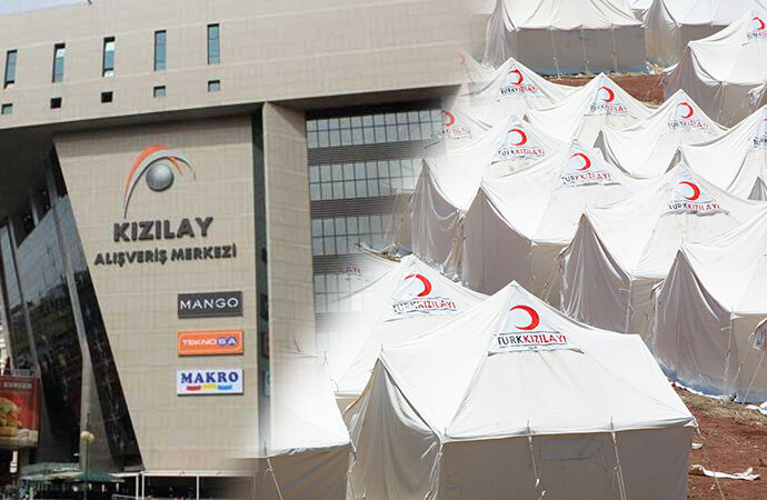 Çadır satan Kızılay’dan bir skandal daha! Kiralarını AKP’ye yakın şirket toplamış