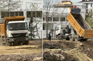 AKP’li belediye İmamoğlu seçilince kreş temeline toprak doldurdu!