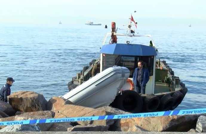 Kartal’da denize düşen iki kişiden biri kayıp