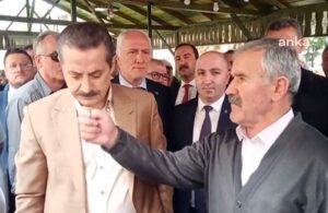Bu kez AKP adayı Faruk Çelik protesto edildi! “20 yıldır sahip çıkmadınız”