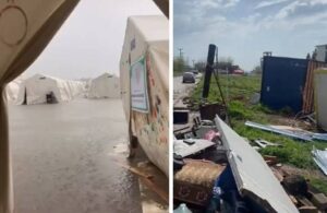 Kahramanmaraş’ta deprem ve selin ardından hortum vurdu! 1 ölü 50 yaralı