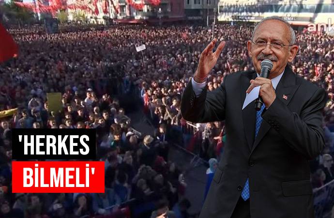 ‘Mal varlığım Selvi Hanım’ın yüzüğüne kadar internet sitemde’ diyen Kılıçdaroğlu’ndan Erdoğan’a gönderme