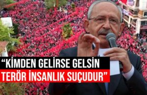 Kılıçdaroğlu: Öcalan’ın mektubunu okutup milliyetçilik dersi vermeye kalkıyorlar