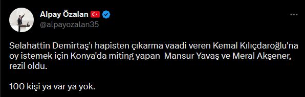 AKP'li Alpay Özalan baltayı taşa vurdu: 'Miting' dedi 'bayramlaşma' çıktı - Resim : 1