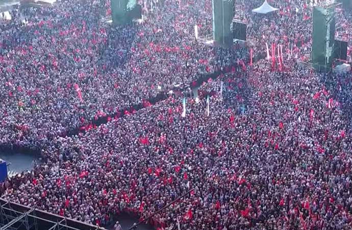 Kılıçdaroğlu ve Erdoğan’ın İstanbul mitingleri aynı güne denk geldi