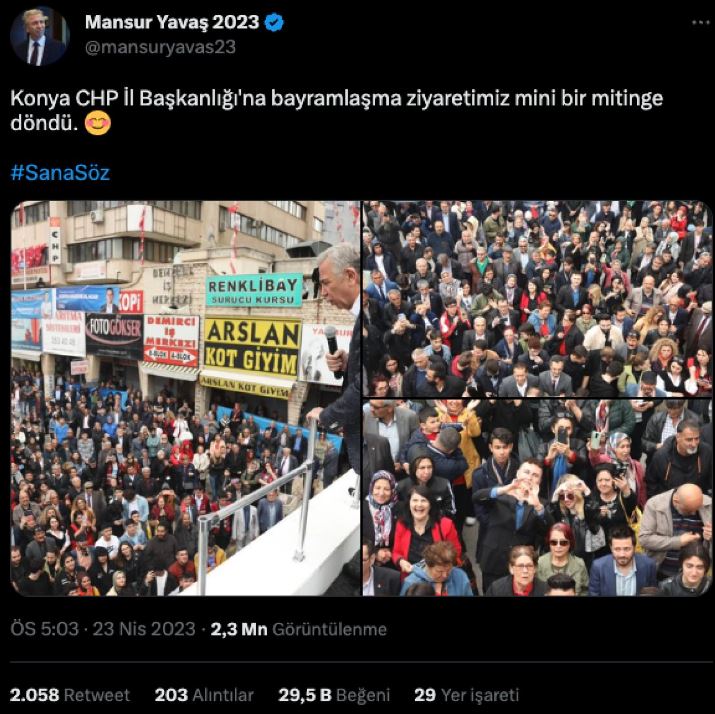 AKP'li Alpay Özalan baltayı taşa vurdu: 'Miting' dedi 'bayramlaşma' çıktı - Resim : 2