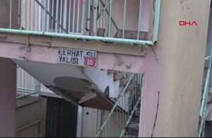 İBB’nin kentsel dönüşüm yasağını kaldırdığı bina çöktü! Bir dairede kalan 10 yabancı öğrenci çıkarıldı