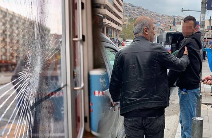 İzmir’de CHP seçim bürosuna taşlı saldırı