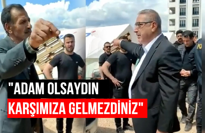 AKP’li belediye başkanından isyan eden depremzedeye: O zaman çadırda kalma