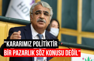 HDP Eş Genel Başkanı Sancar: Kılıçdaroğlu’nu destekleme kararı verdik