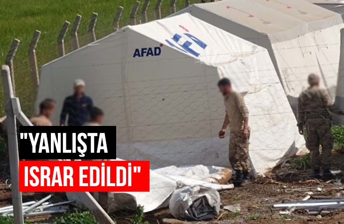 Diyarbakır’da tüm uyarıları rağmen kurulan çadırkent tahliye edilmeye başlandı