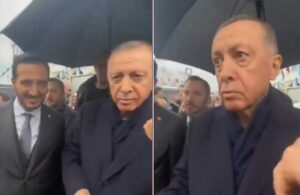 Erdoğan dağıttığı paraya uzanan vatandaşı azarladı