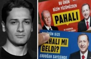 Erdoğan’lı sticker’a gözaltıya sanatçılardan tepki