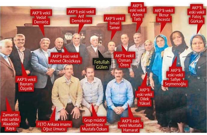 Fethullah Gülenle görüşen iki isim AKP listelerinde