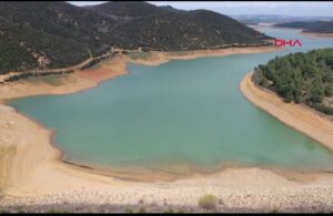 Edirne’deki barajda su bitme noktasına geldi!