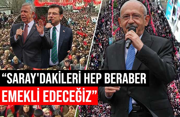 Kılıçdaroğlu: Bay Kemal’in gideceği yer Çankaya’dır