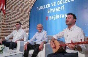 Gençler başkanlar türkü söyledi, Kılıçdaroğlu eşlik etti
